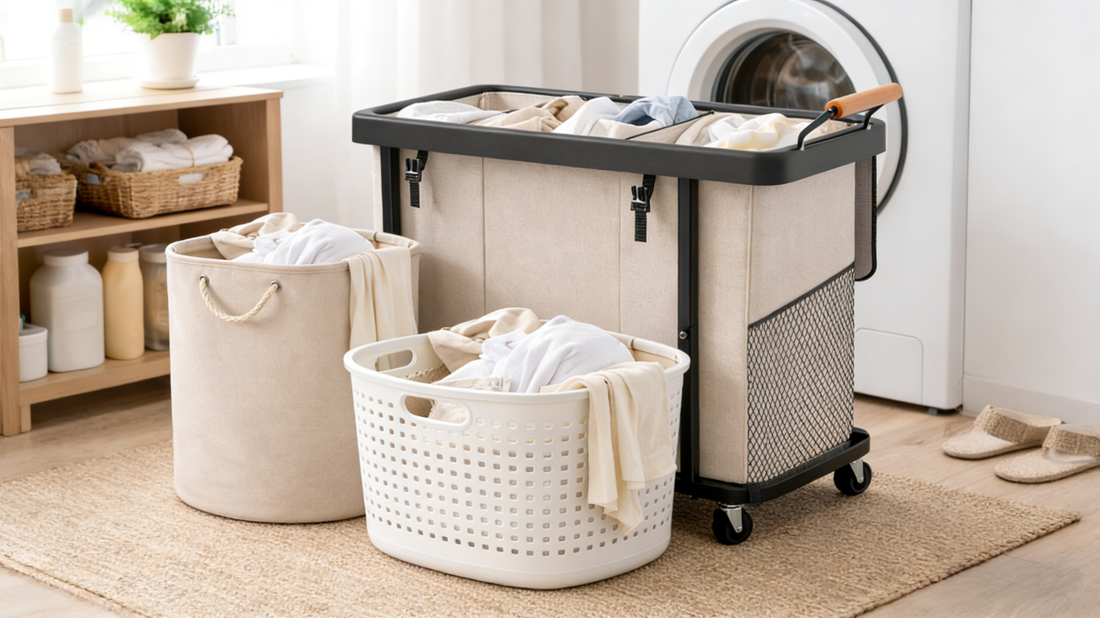 Fabric vs Plastic vs Metal Laundry Baskets: Which Material Is Best for Your Home?